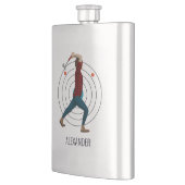 斧スロー フラスク (左)