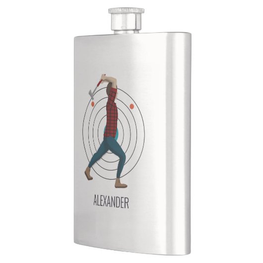 斧スロー フラスク (左)