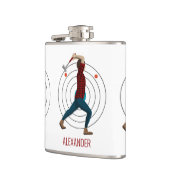 斧スロー フラスク (左)