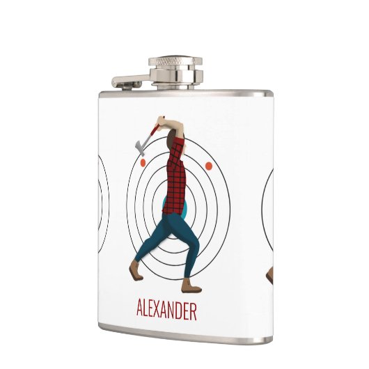 斧スロー フラスク (左)