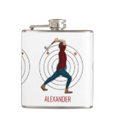 斧スロー フラスク (正面)