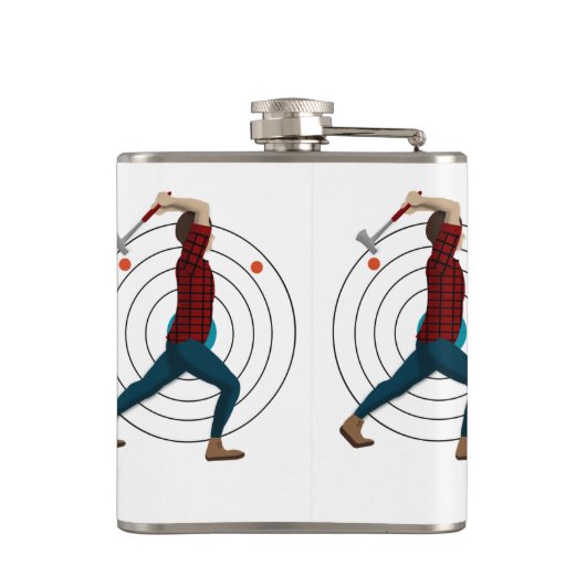 斧スロー フラスク (裏面)