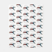 斧スロー フリースブランケット (正面)