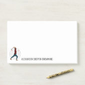 斧スロー ポストイット (デスク)