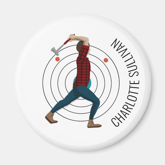 斧スロー マグネット (正面)