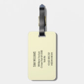 斧スロー ラゲッジタグ (裏面縦)