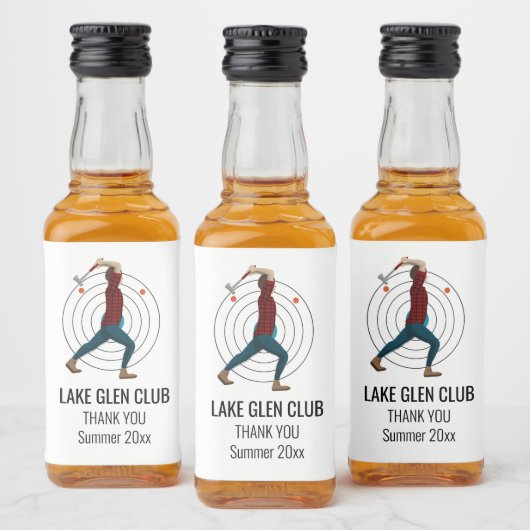 斧スロー リキュールボトルラベル (ボトル)