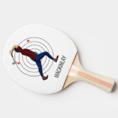 斧スロー 卓球ラケット (横)