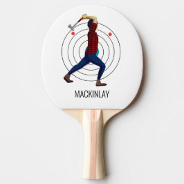 斧スロー 卓球ラケット