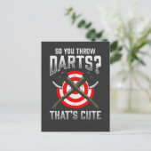 斧投げランバージャックダーツフォレスト大工 ポストカード (スタンド正面)