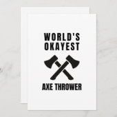 斧投げ凡例(2) シーズンカード (正面/裏面)