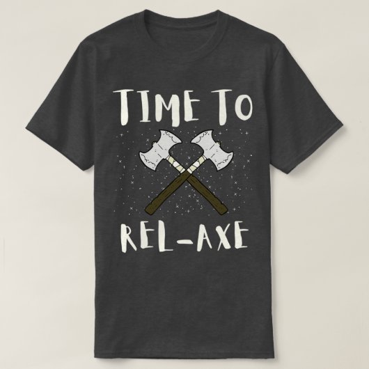 斧投げ及び鋭い物体目標ゲーム13 Tシャツ (デザイン正面)