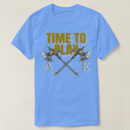 斧投げ41 Tシャツ (デザイン正面)