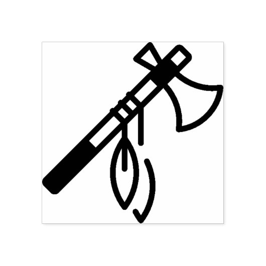 斧 ラバースタンプ (インプリント)