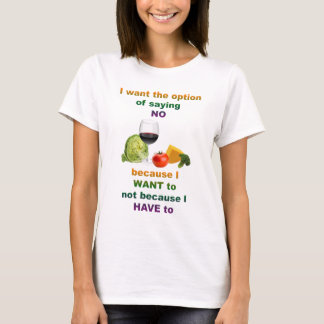 断って下さい Tシャツ