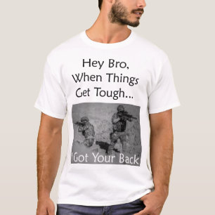 断固とした事が私あなたの背部を得た時、ちょっとBro Tシャツ