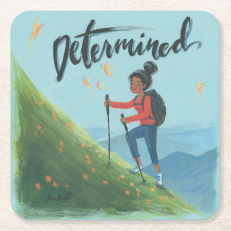 断固とした! スクエアペーパーコースター