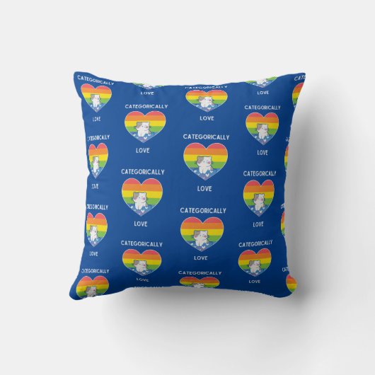 断固として愛する クッション (裏面)