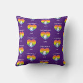 断固として愛する クッション (裏面)