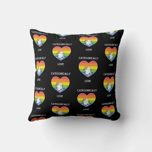 断固として愛する クッション (裏面)