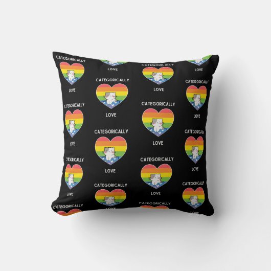 断固として愛する クッション (正面)