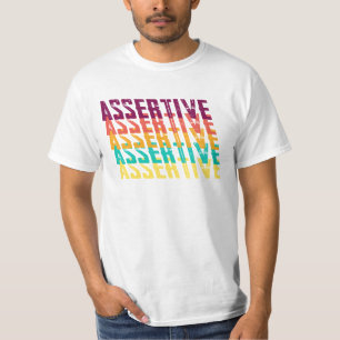 断定的なカラフル文字デザインクリエイティブTシャツ Tシャツ