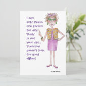 断定的な女性の厳しいレクチャー色彩の鮮やかクのカーチャH シーズンカード (スタンド正面)