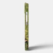 断崖近くにある牧草地のシェトランドポニー Case-Mate iPhoneケース (裏面 / 左)