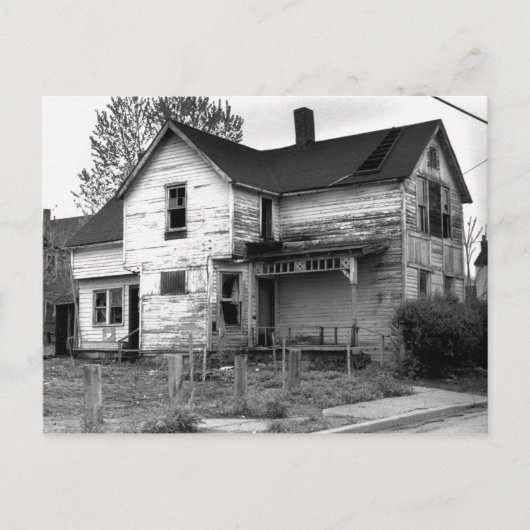 断念された家 ポストカード (正面)