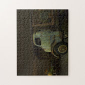 断念された納屋の旧式なトラック ジグソーパズル (縦)