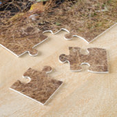 断念された農場の前の錆つく車 ジグソーパズル (側面)