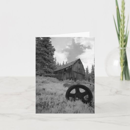 断念された鉱山 カード (正面)