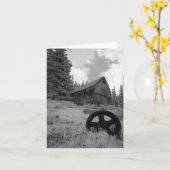 断念された鉱山 カード (黄色い花)