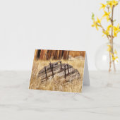 断念される カード (黄色い花)