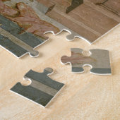 断念される(パネルの油) ジグソーパズル (側面)