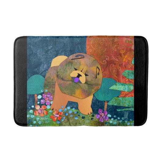 断片の食事の木枠かバス・マット バスマット (正面)