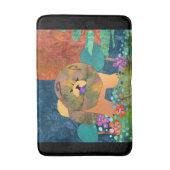 断片の食事の木枠かバス・マット バスマット (正面縦)