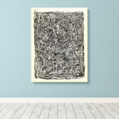 断片化されたキャンバス印刷 キャンバスプリント (インサイチュ (ウッドフロア))