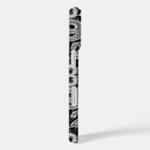 断片化された数値パターン Case-Mate iPhoneケース (裏面 / 右)