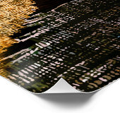 断片化されたID -カラフル抽象芸術スレッドアート ポスター (コーナー)