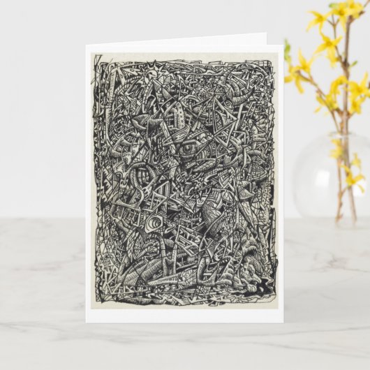 断片化カード カード (黄色い花)