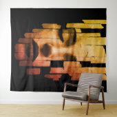 断片化セレニティシュールレアルデジタルポートレート タペストリー (インサイチュ(横))