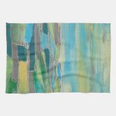 断片化フィールドI キッチンタオル (横)