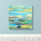 断片化フィールドI キャンバスプリント (インサイチュ (ウッドフロア))