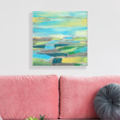 断片化フィールドI キャンバスプリント (インサイチュ (リビング))