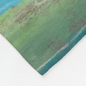 断片化フィールドI フリースブランケット (角)