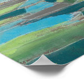 断片化フィールドI ポスター (角)