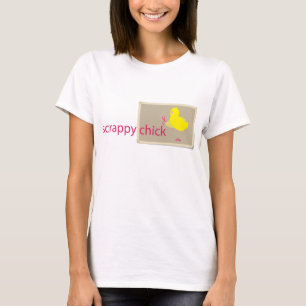 断片的なひよこのスクラップブック作りのTシャツ Tシャツ