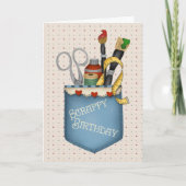 断片的な誕生日 カード (正面)