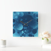 断片 | Zazzle_Growstore スクエア壁時計 (ホーム)